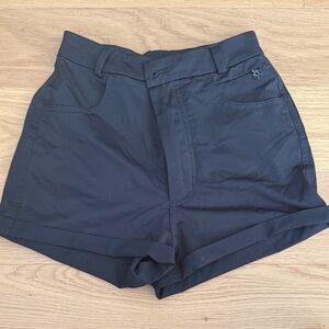 lululemon athletica Black High Waist Shorts